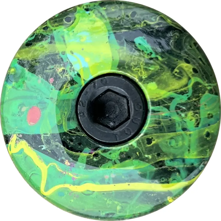 Custom cap, green